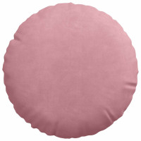 Produktbild för Sittkuddar 2 pcs Rosa Ø30 x 13 cm Sammet