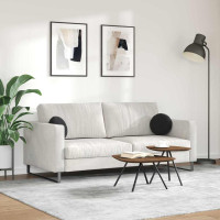 Produktbild för Sittkuddar 2 pcs Svart Ø30 x 13 cm Sammet