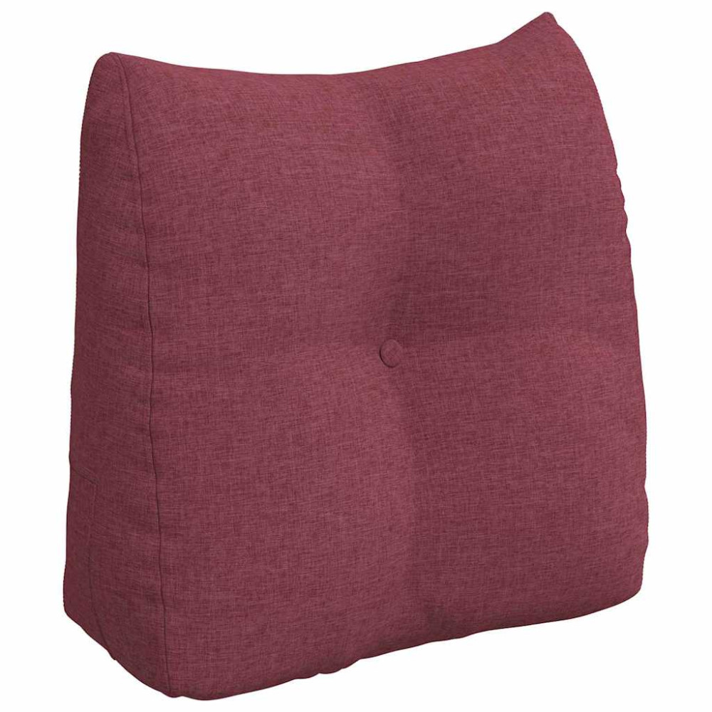 Produktbild för Ryggkudde Vinröd 45 x 24 x 50 cm tyg