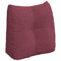 Produktbild för Ryggkudde Vinröd 45 x 24 x 50 cm tyg