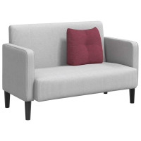Produktbild för Ryggkudde Vinröd 45 x 24 x 50 cm tyg