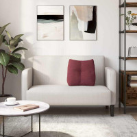 Produktbild för Ryggkudde Vinröd 45 x 24 x 50 cm tyg