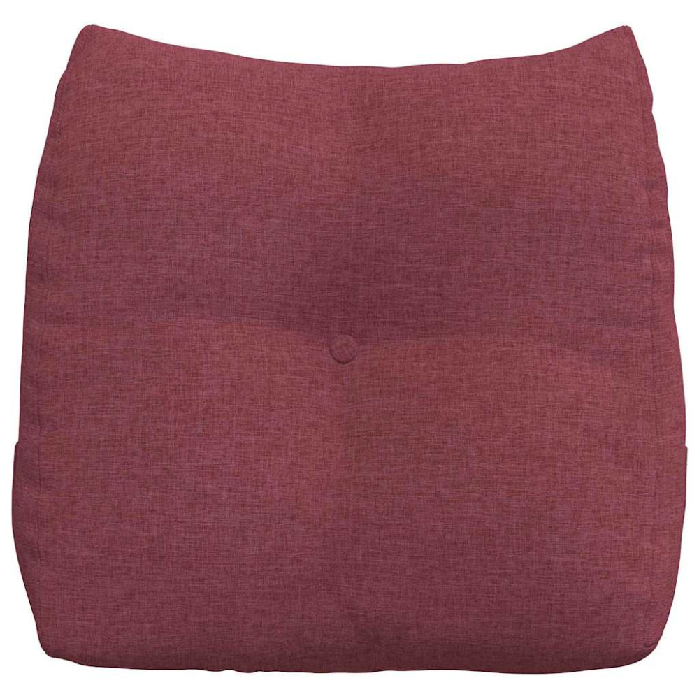 Produktbild för Ryggkudde Vinröd 45 x 24 x 50 cm tyg
