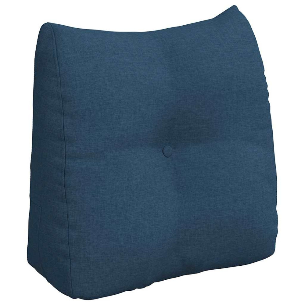Produktbild för Ryggkudde Blå 45 x 24 x 50 cm tyg