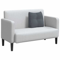 Produktbild för Ryggkudde Mörkgrå 45 x 24 x 50 cm Sammet