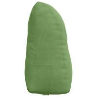 Produktbild för Ryggkudde Ljusgrön 45 x 24 x 50 cm Sammet