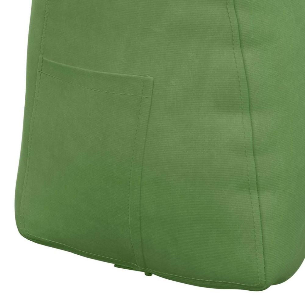 Produktbild för Ryggkudde Ljusgrön 45 x 24 x 50 cm Sammet