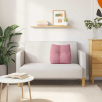 Produktbild för Ryggkudde Rosa 45 x 24 x 50 cm Sammet