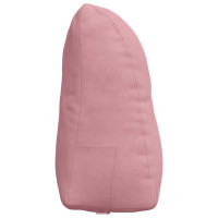Produktbild för Ryggkudde Rosa 45 x 24 x 50 cm Sammet