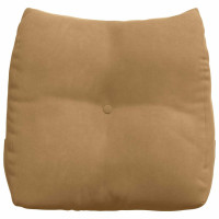 Produktbild för Ryggkudde Brun 45 x 24 x 50 cm Sammet