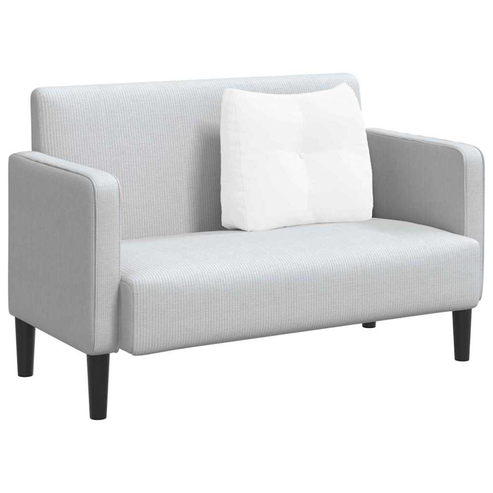 Produktbild för Ryggkudde Vit 60 x 24 x 50 cm tyg