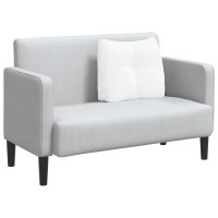 Produktbild för Ryggkudde Vit 60 x 24 x 50 cm tyg