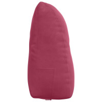 Produktbild för Ryggkudde Vinröd 60 x 24 x 50 cm Sammet