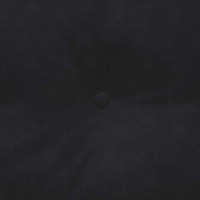 Produktbild för Ryggkudde Svart 140 x 24 x 50 cm Sammet