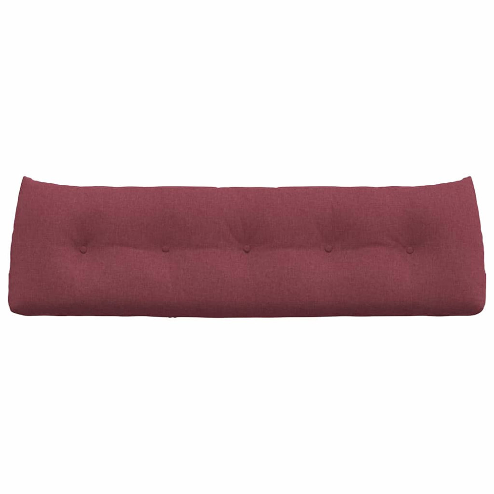 Produktbild för Ryggkudde Vinröd 160 x 24 x 50 cm tyg