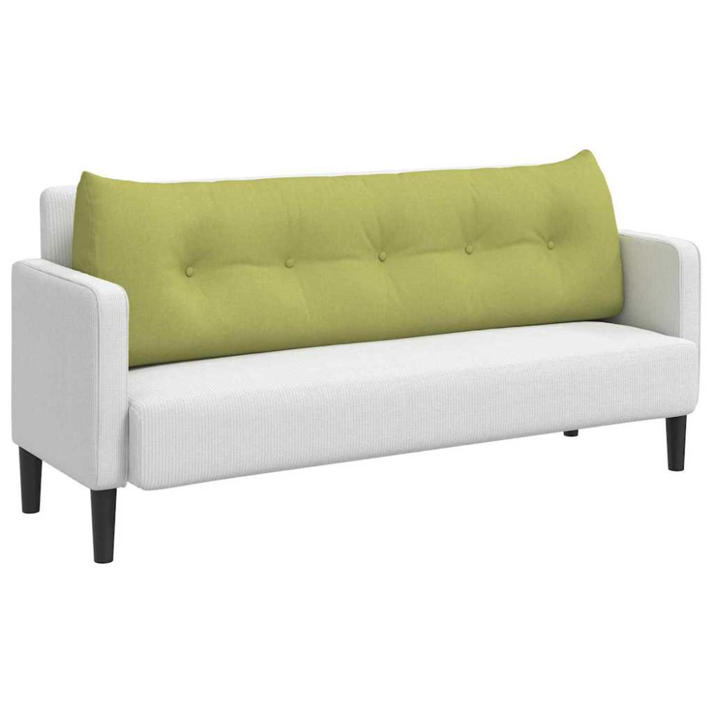 Produktbild för Ryggkudde Ljusgrön 160 x 24 x 50 cm tyg