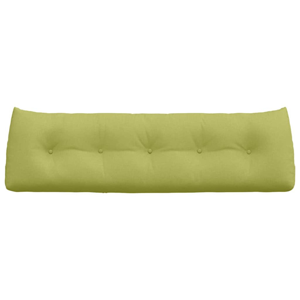 Produktbild för Ryggkudde Ljusgrön 160 x 24 x 50 cm tyg