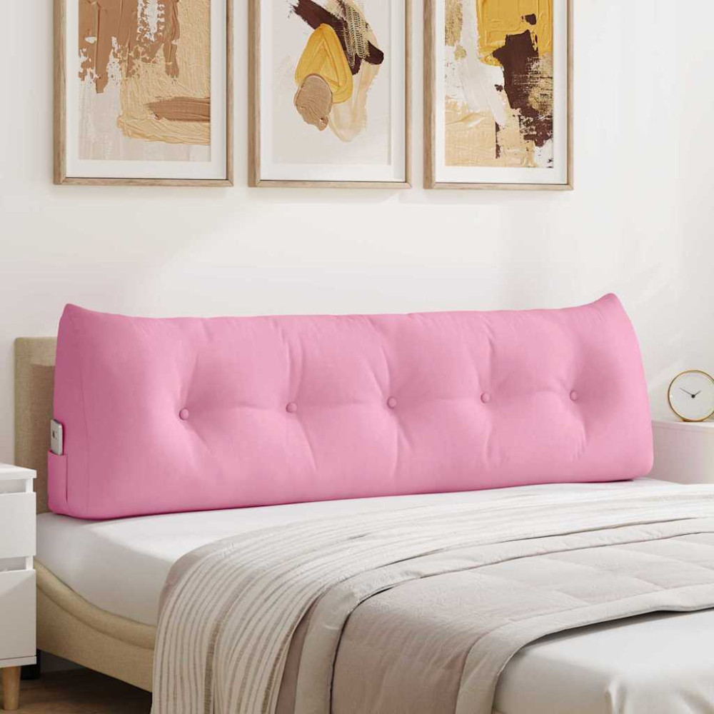 Produktbild för Ryggkudde Rosa 160 x 24 x 50 cm tyg