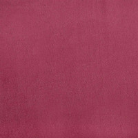Produktbild för Ryggkudde Vinröd 160 x 24 x 50 cm Sammet