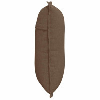 Produktbild för Ryggkudde Brun 50 x 19 x 45 cm tyg