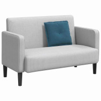 Produktbild för Ryggkudde Blå 50 x 45 cm Kordread tyg