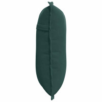Produktbild för Ryggkudde Mörkgrön 50 x 45 cm Kordread tyg