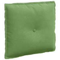 Produktbild för Ryggkudde Ljusgrön 50 x 45 cm Kordread tyg