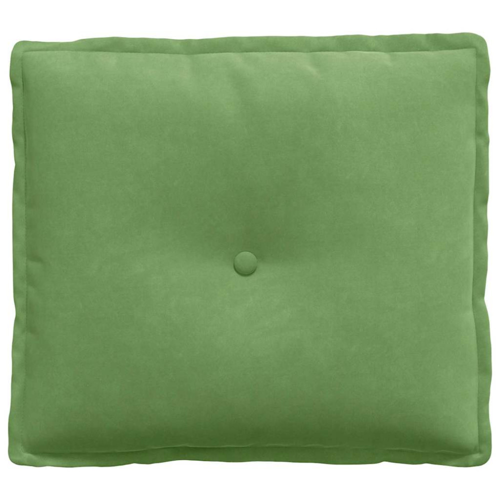 Produktbild för Ryggkudde Ljusgrön 50 x 45 cm Kordread tyg