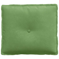Produktbild för Ryggkudde Ljusgrön 50 x 45 cm Kordread tyg