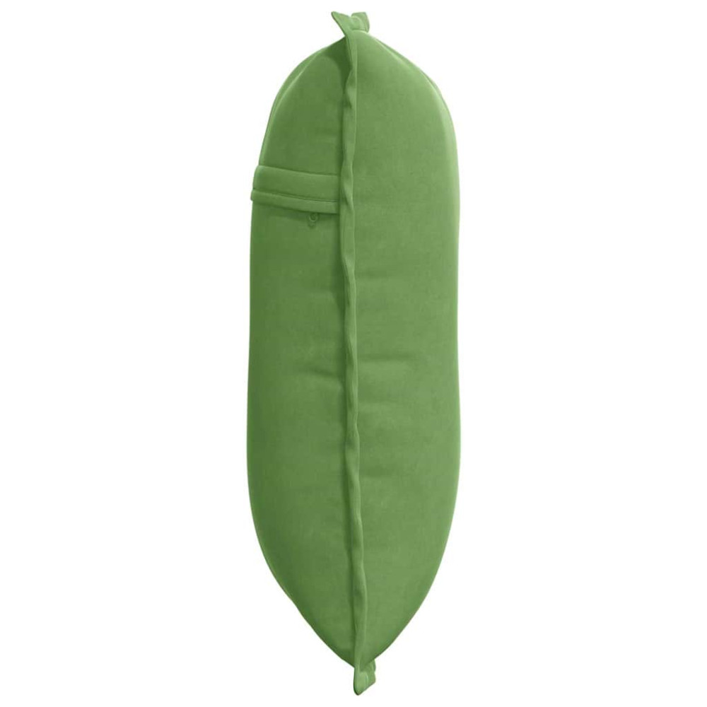 Produktbild för Ryggkudde Ljusgrön 50 x 45 cm Kordread tyg