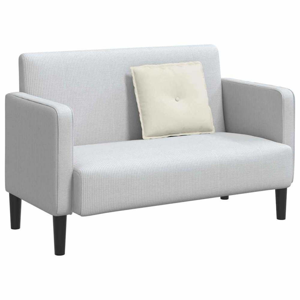 Produktbild för Ryggkudde Kräm 50 x 45 cm Kordread tyg
