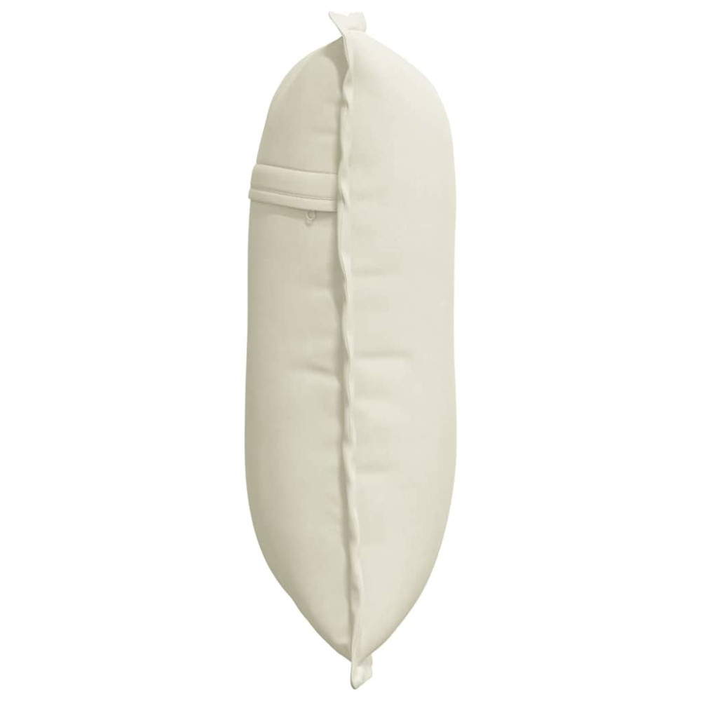 Produktbild för Ryggkudde Kräm 50 x 45 cm Kordread tyg