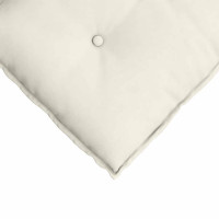 Produktbild för Ryggkudde Kräm 50 x 45 cm Kordread tyg