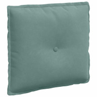 Produktbild för Ryggkudde Havgrön 50 x 45 cm Kordread tyg