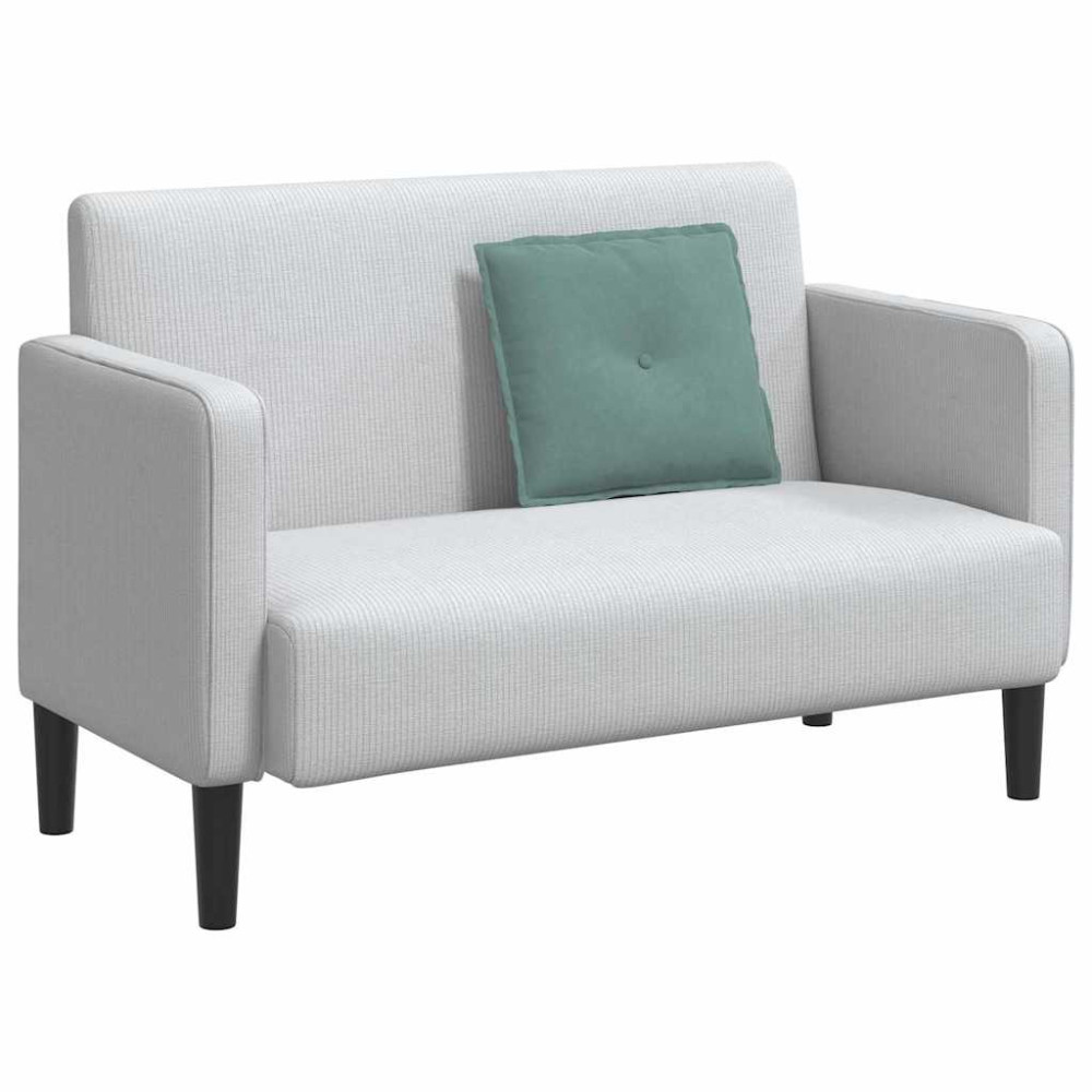 Produktbild för Ryggkudde Havgrön 50 x 45 cm Kordread tyg
