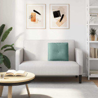 Produktbild för Ryggkudde Havgrön 50 x 45 cm Kordread tyg