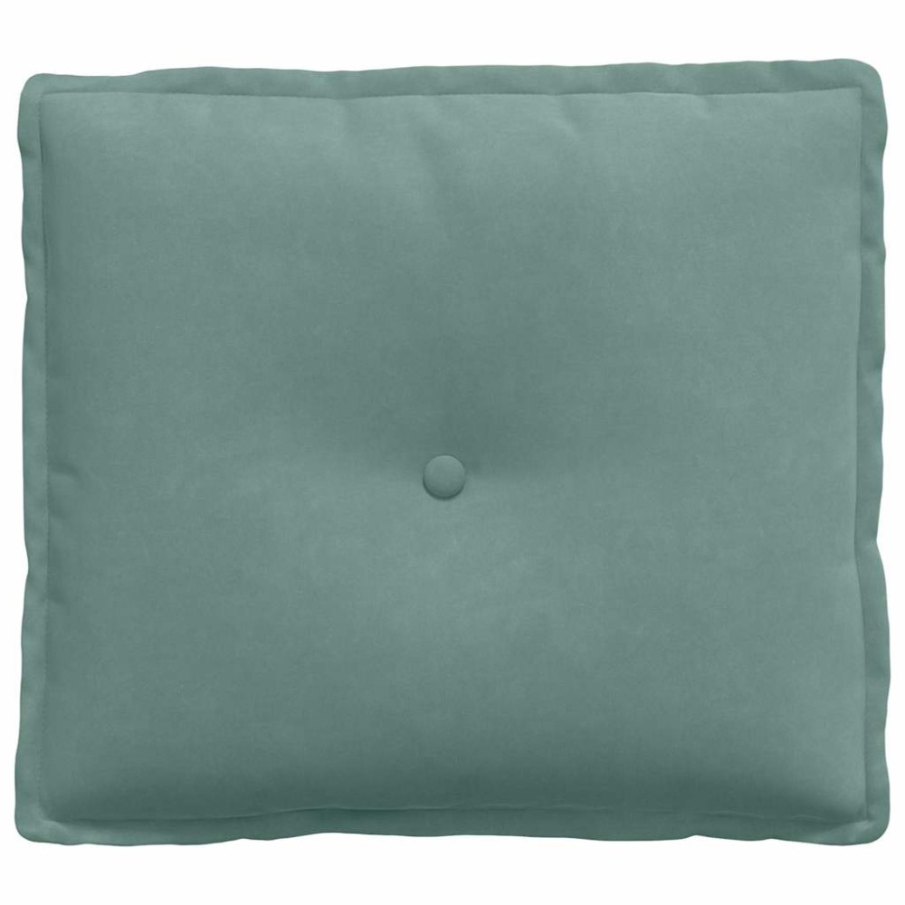 Produktbild för Ryggkudde Havgrön 50 x 45 cm Kordread tyg