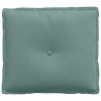 Produktbild för Ryggkudde Havgrön 50 x 45 cm Kordread tyg