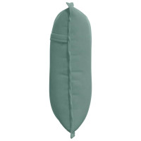 Produktbild för Ryggkudde Havgrön 50 x 45 cm Kordread tyg