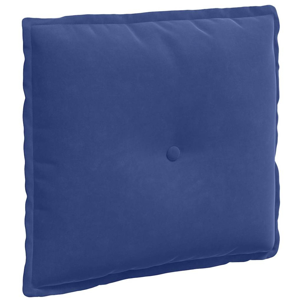 Produktbild för Ryggkudde Polisblå 50 x 45 cm Kordread tyg