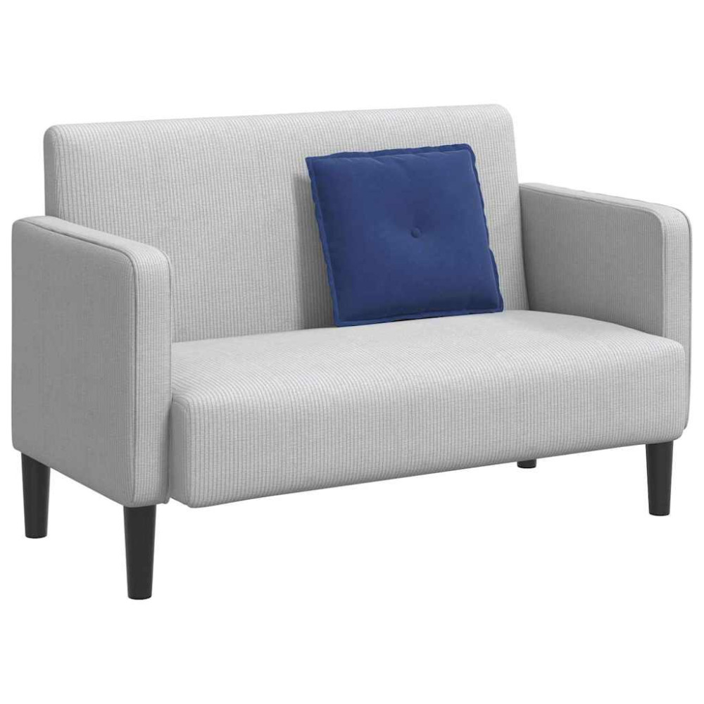 Produktbild för Ryggkudde Polisblå 50 x 45 cm Kordread tyg