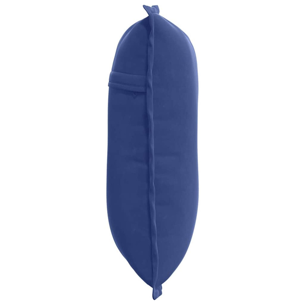 Produktbild för Ryggkudde Polisblå 50 x 45 cm Kordread tyg