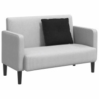 Produktbild för Ryggkudde Svart 60 x 19 x 50 cm tyg