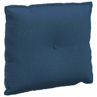 Produktbild för Ryggkudde Blå 60 x 19 x 50 cm tyg