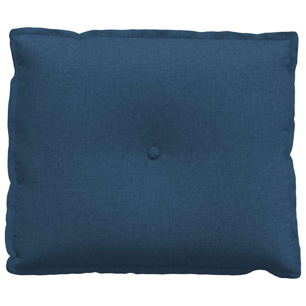 Produktbild för Ryggkudde Blå 60 x 19 x 50 cm tyg
