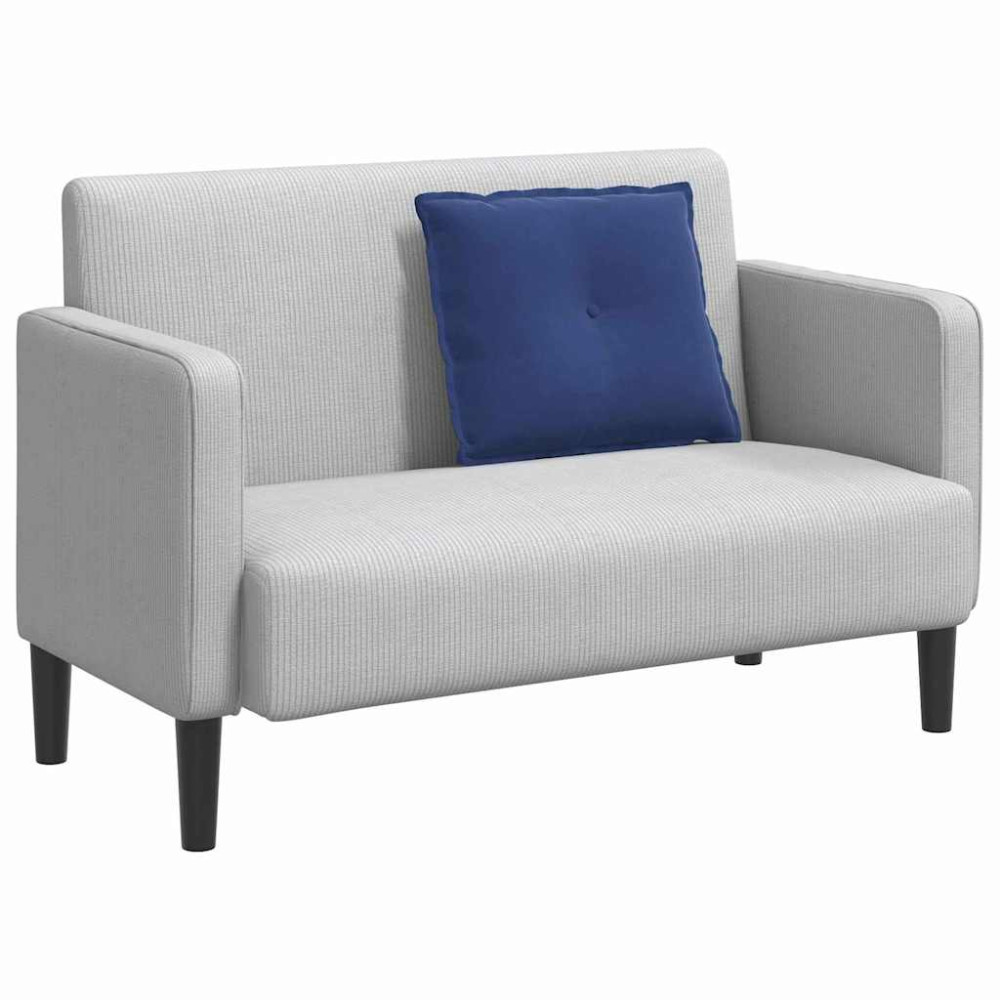 Produktbild för Ryggkudde Polisblå 60 x 50 cm Kordread tyg