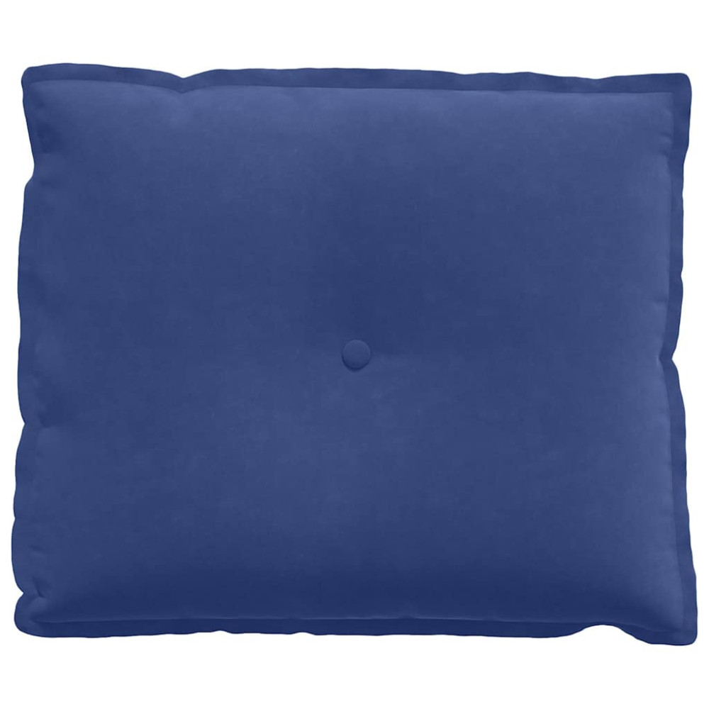 Produktbild för Ryggkudde Polisblå 60 x 50 cm Kordread tyg