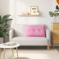 Produktbild för Ryggkudde Rosa 80 x 19 x 50 cm tyg