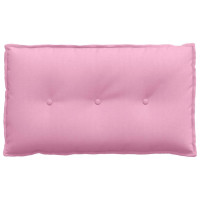 Produktbild för Ryggkudde Rosa 80 x 19 x 50 cm tyg