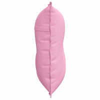 Produktbild för Ryggkudde Rosa 80 x 19 x 50 cm tyg